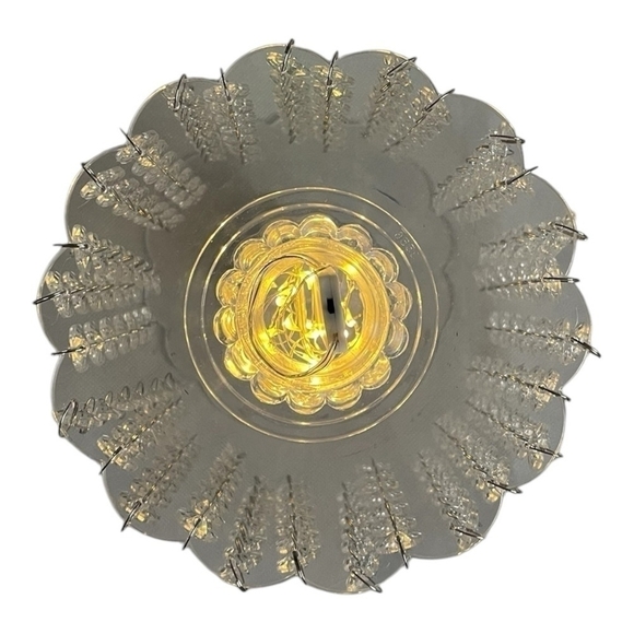 New Cake Holder Clear Acrylic Beaded Cake Display Chandelier Cake Cupcake Stand - Picture 4 of 5